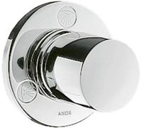 hansgrohe AXOR Uno² Válvula de cierre y conmutación empotrada Trio/Quattro, 38933250, Color: Óptica de oro cepillado