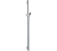 hansgrohe Barra de ducha Unica S PURO 90 cm con flexo de ducha, 28631000, Color: cromado