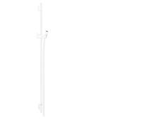 hansgrohe Barra de ducha Unica S PURO 90 cm con flexo de ducha, 28631700, Color: Blanco mate