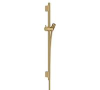 Hansgrohe Unica'S - Barra de ducha 65 cm con manguera de ducha, bronce cepillado 28632140