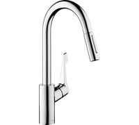 Grifo de cocina monomando caño alto + extraíble hansgrohe cento xl cromado