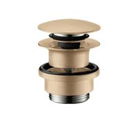 Hansgrohe Conjunto de desagüe Push-Open 50100140 para lavabo y bidé Bronce cepillado