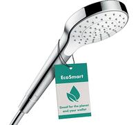 hansgrohe Croma S Ducha de Mano, 1 tipo de Chorro, Ahorro de Agua 9 l/min, Blanco/Cromo, 26805400