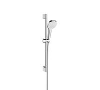 Hansgrohe Croma Select E - Conjunto de ducha 1jet 0,65m, blanco/cromo 26584400