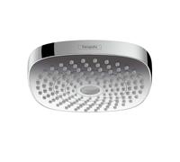 Hansgrohe Croma Select E - Rociador de ducha, 18 cm, 2 chorros, cromo 26524000