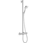 hansgrohe Croma Select E SemiPipe Multi con termostato, blanco/cromo, 27248400
