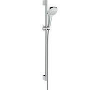 hansgrohe Croma Select E set de ducha Multi con barra de ducha 90 cm, blanco/cromo, 26590400