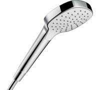 hansgrohe Croma Select E teleducha 1jet EcoSmart, 26815400, Color: Cromo/Blanco