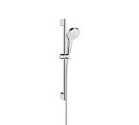 Hansgrohe Croma Select S - Conjunto de ducha 1jet 0,65m, blanco/cromo 26564400