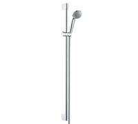Hansgrohe Crometta 85 - Conjunto de ducha Variojet 2jet/barra de pared Unica'Crometta 0,90 m, cromo 27762000