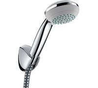 hansgrohe Crometta 85 Kit de soporte de ducha Vario con manguera de ducha 160 cm, cromado, 27559000