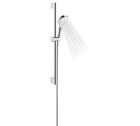 Hansgrohe Conjunto de ducha Crometta 26554400 1Jet Green 6 l/min barra 65 cm para pared cromo/blanco