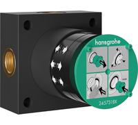 hansgrohe cuerpo básico para ducha de techo de 2 chorros, 24573180
