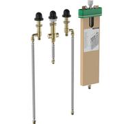 hansgrohe cuerpo básico para mezclador de borde de bañera de 4 agujeros, 13440180