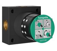Hansgrohe - Cuerpo de montaje para ducha superior, para 2 dispositivos 24573180