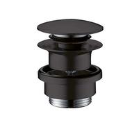 Hansgrohe tapón para lavabo negro 50100670