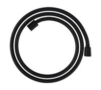 hansgrohe Designflex, flexo de ducha universal 1,60 m, sistema anti-torsión, manguera de ducha flexible y resistente a las torceduras, incl. juntas, negro mate