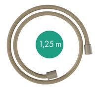 hansgrohe Designflex Planet Edition flexo de ducha textil, longitud 1250mm, arena reciclada, 28221210