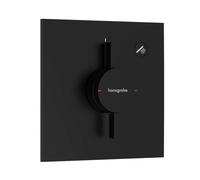 Hansgrohe DuoTurn E grifo para ducha empotrado negro 75617670