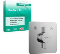Hansgrohe DuoTurn Q - Grifo empotrado para 2 dispositivos, cromo 75414000