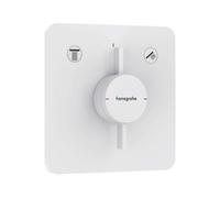 Hansgrohe DuoTurn Q - Grifo empotrado para 2 aparatos, blanco mate 75414700