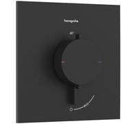 Hansgrohe Ecostat Comfort E grifo para ducha empotrado con termostato negro 33710670
