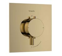 Hansgrohe Ecostat Comfort E grifo para ducha empotrado con termostato oro 33710990