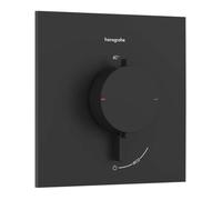 Hansgrohe Ecostat Comfort E grifo para ducha empotrado con termostato negro 33710670