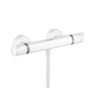 Hansgrohe Ecostat Comfort - Grifo de ducha termostático, blanco mate 13116700