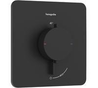 Hansgrohe Ecostat Comfort Q grifo para ducha empotrado con termostato negro 33712670