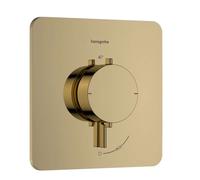 Hansgrohe Ecostat Comfort Q - Grifo termostático empotrado, acabado pulido en oro 33712990
