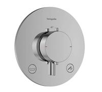 Hansgrohe Ecostat Comfort S - Grifo empotrado termostático para 2 dispositivos, cromo 33718000