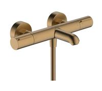 Hansgrohe Ecostat Element - Grifo de bañera termostático, bronce cepillado 13347140