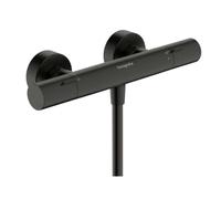 Hansgrohe Ecostat Fine - Grifo termostático de ducha, cromo negro cepillado 13324340