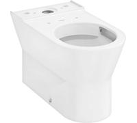 Hansgrohe EluPura Original Q taza de inodoro de pie sin reborde blanco brillante 60135450