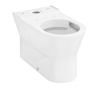 Hansgrohe EluPura Original S taza de inodoro de pie sin reborde blanco brillante 61176450
