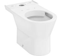 Hansgrohe EluPura Original S taza de inodoro de pie sin reborde blanco brillante 60265450