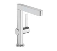 Hansgrohe Finoris - Grifo de lavabo 230, con desagüe Push-Open y caño giratorio, cromo 76060000