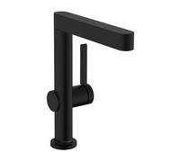 Hansgrohe Finoris grifo para lavabo de pie negro 76060670