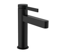 Hansgrohe Finoris - Grifo de lavabo, con desagüe, CoolStart, EcoSmart, negro mate 76025670