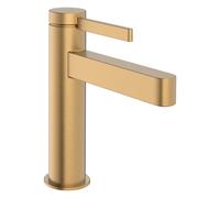 Hansgrohe Finoris - Grifo de lavabo, con desagüe Push-Open, CoolStart, EcoSmart, bronce cepillado 76024140