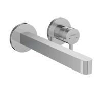 Hansgrohe Grifo empotrado para lavabo Finoris monomando EcoSmart caño 22,5 cm cromo 76050000