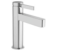 Hansgrohe Grifo para lavabo de pie Finoris monomando con vaciador EcoSmart cromo 76020000