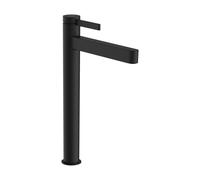 Hansgrohe Finoris - Grifo de lavabo, con desagüe Push-Open, CoolStart, EcoSmart, negro mate 76072670