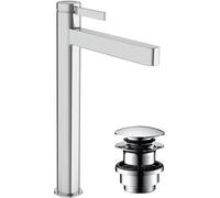 Hansgrohe Grifo monomando Finoris 260 para lavabo – cromo, vaciador Push-Open, 208 mm (76070000)