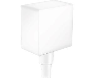 Hansgrohe Fixfit codo de conexión a pared blanco 26455700