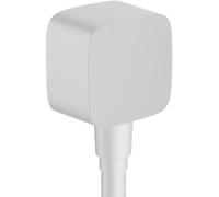 Hansgrohe Fixfit codo de conexión a pared blanco 26457700