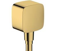 Hansgrohe Fixfit codo de conexión a pared oro 26457990