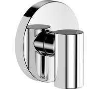 Hansgrohe FixFit Fine S, codo de conexión mural, cromo