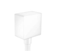 Hansgrohe Fixfit codo de conexión a pared blanco 26455700